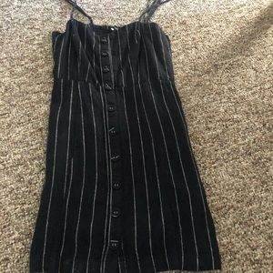 Striped mini dress